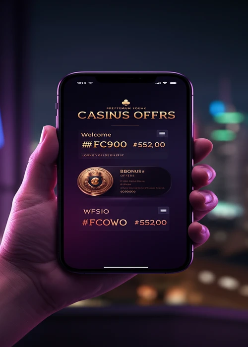 Promozione di benvenuto di Vegasino Casino con un vivace banner che illustra il bonus del 100% e i 200 giri gratuiti.